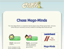 Tablet Screenshot of chessossity.com